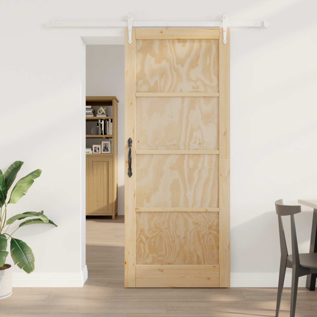 Liukuovi ORKDAL Luonnollinen ja valkoinen 86 x 211 cm