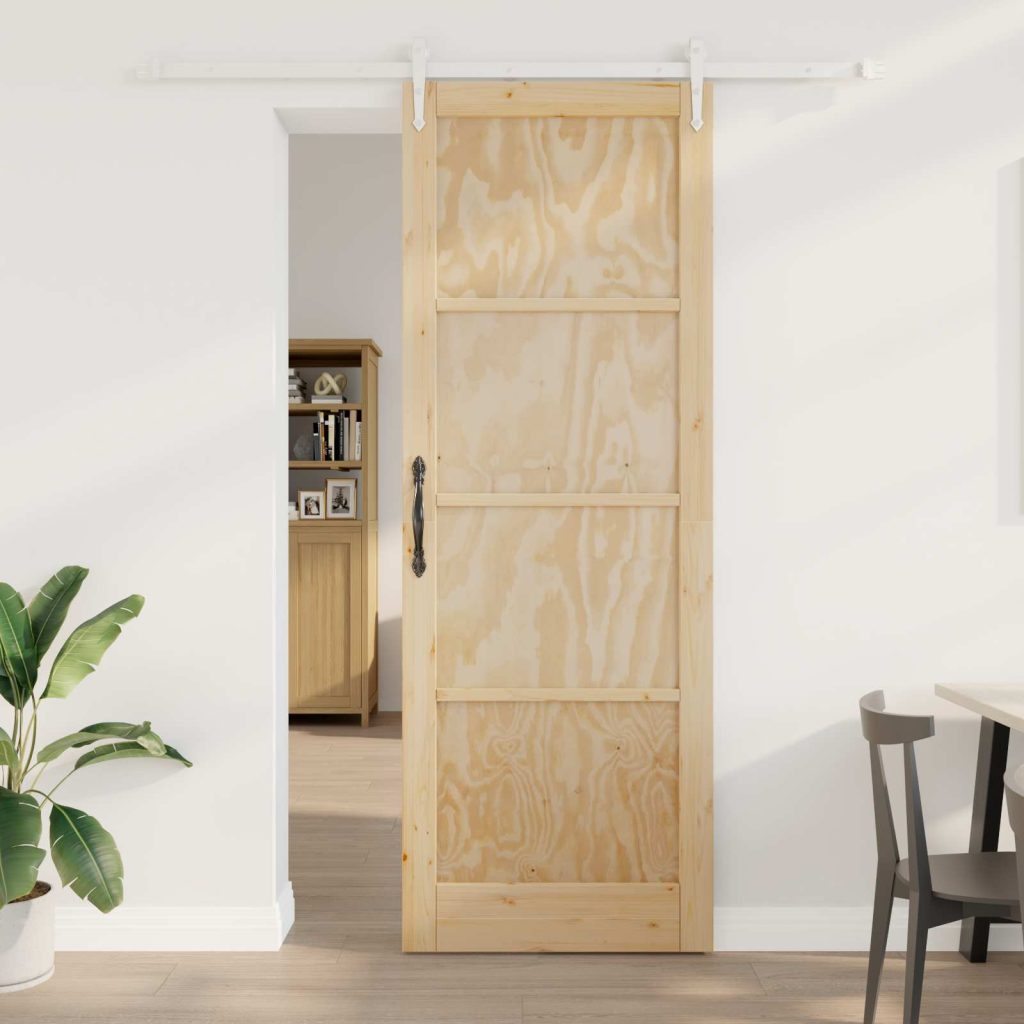 Liukuovi ORKDAL Luonnollinen ja valkoinen 83 x 232 cm