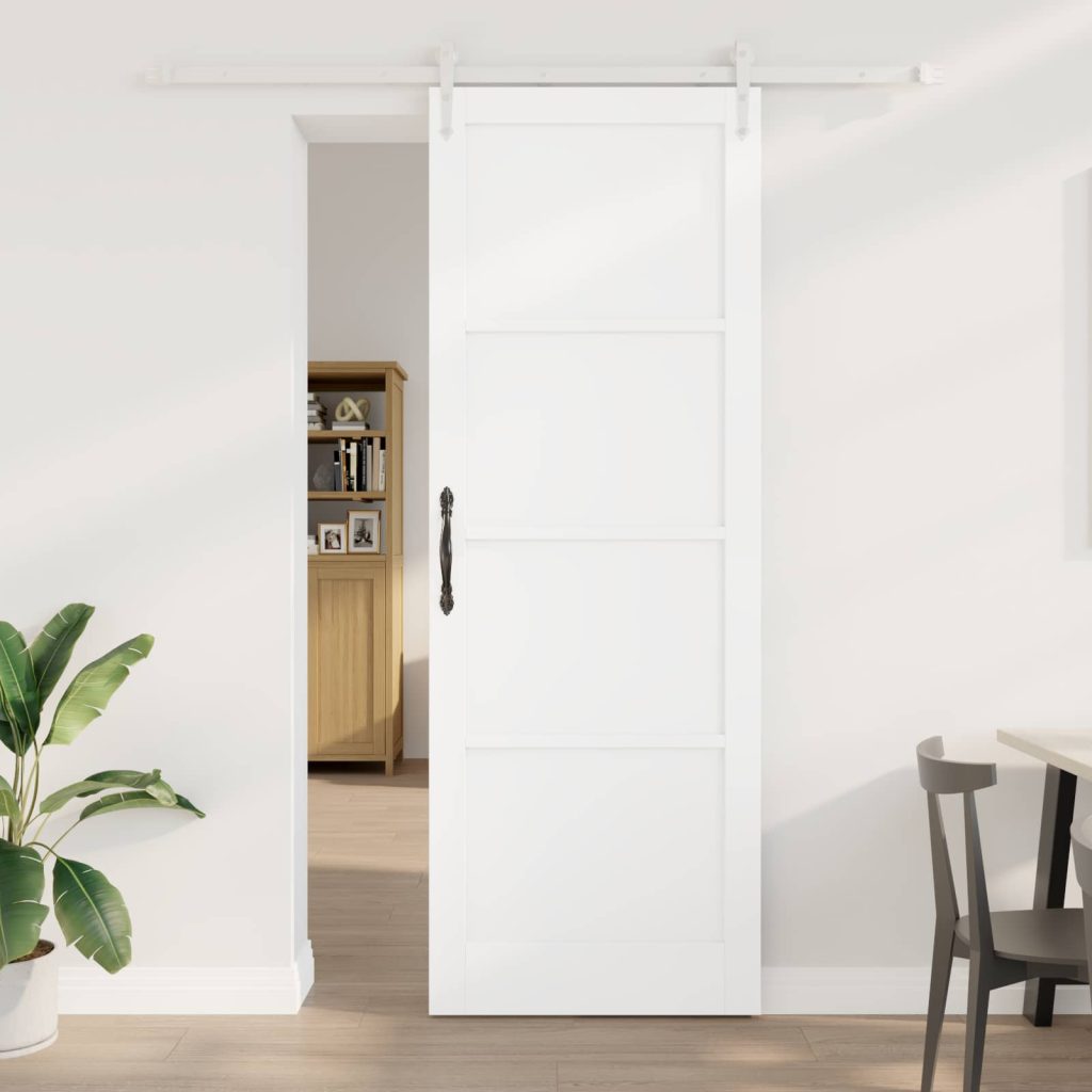 Liukuovi ORKDAL valkoinen 83 x 232 cm Täysi mänty