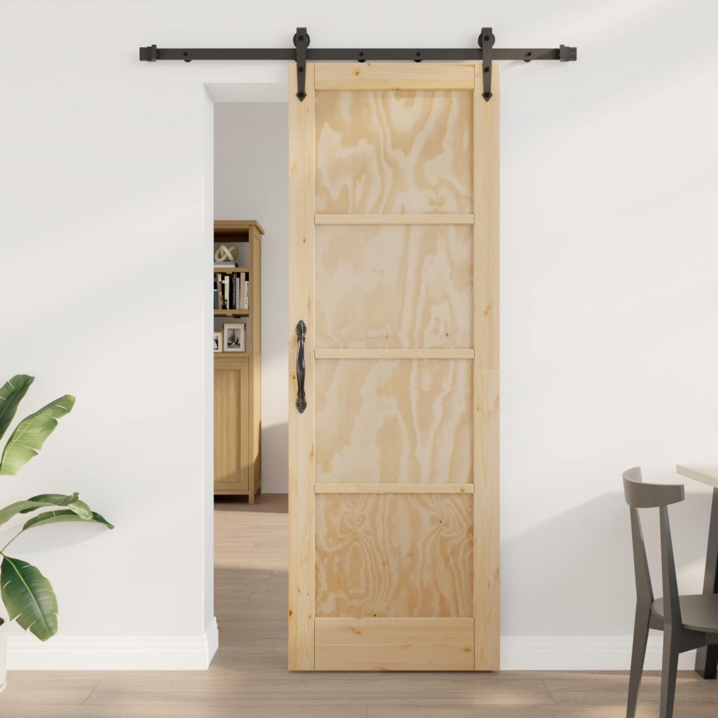 Liukuovi ORKDAL Luonnollinen 73,5 x 211 cm Täysi mänty