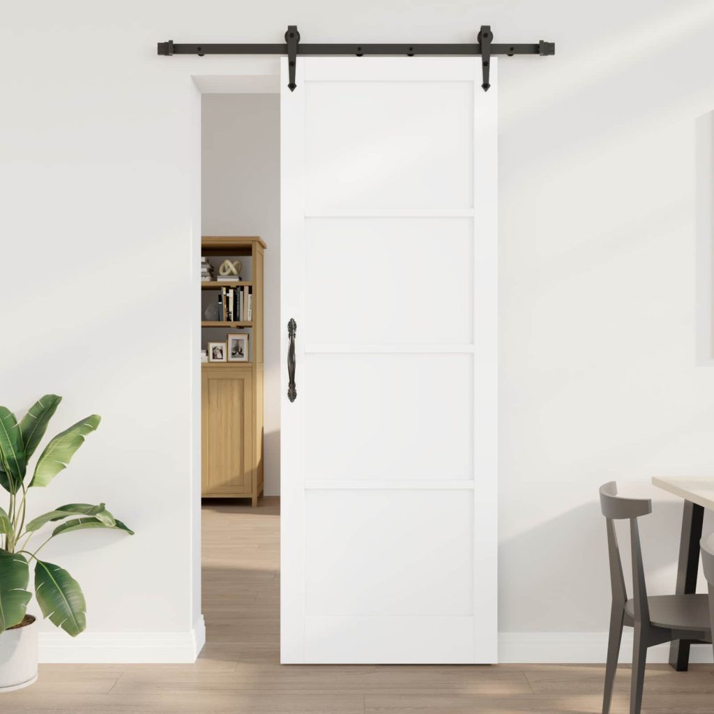 Liukuovi ORKDAL valkoinen 83 x 232 cm Täysi mänty