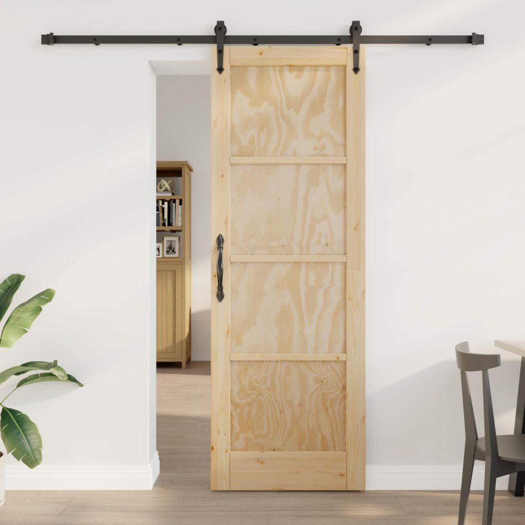 Liukuovi ORKDAL Luonnollinen 73,5 x 211 cm Täysi mänty