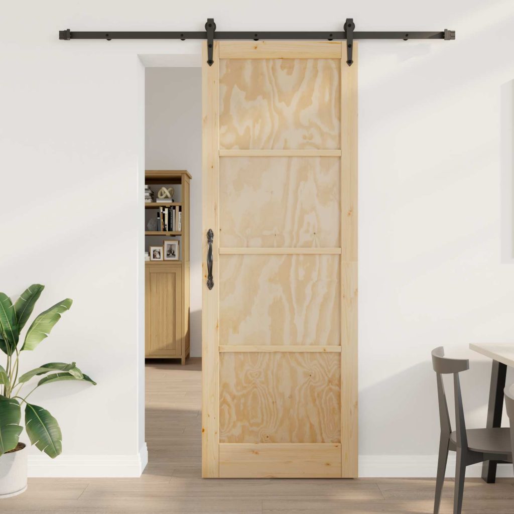 Liukuovi ORKDAL Luonnollinen 83 x 232 cm Täysi mänty