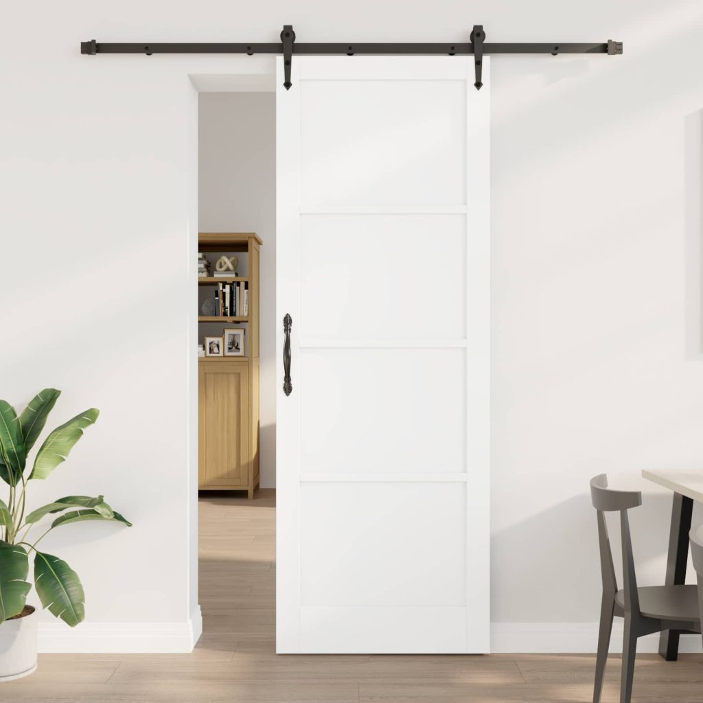 Liukuovi ORKDAL valkoinen 83 x 232 cm Täysi mänty