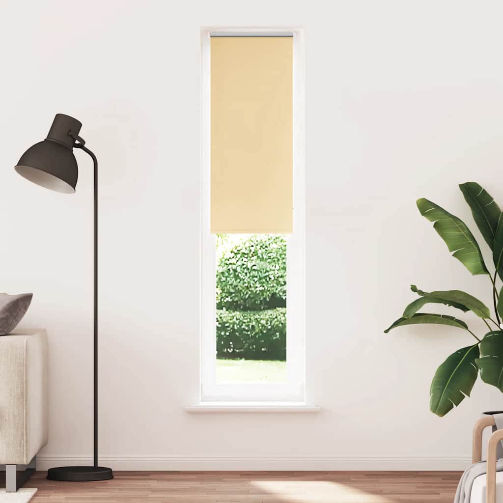 Rullaverho pimentävä beige 55x230 cm kangas leveys 50,7 cm polyesteri