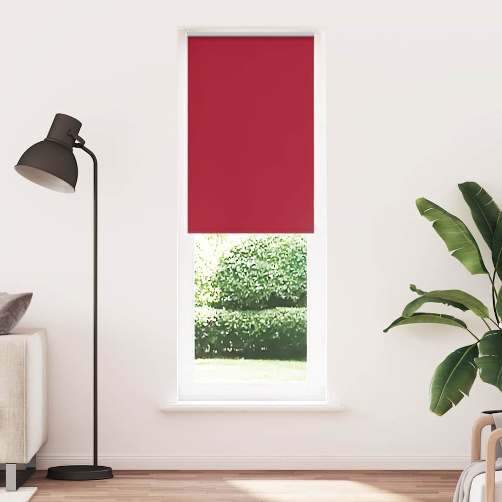 Rullaverho pimentävä punainen 70x230 cm kangas leveys 65,7 cm polyesteri