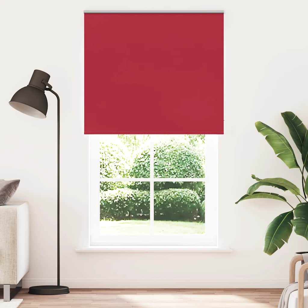 Rullaverho pimentävä punainen 125x230 cm kangas leveys 121,6 cm polyesteri