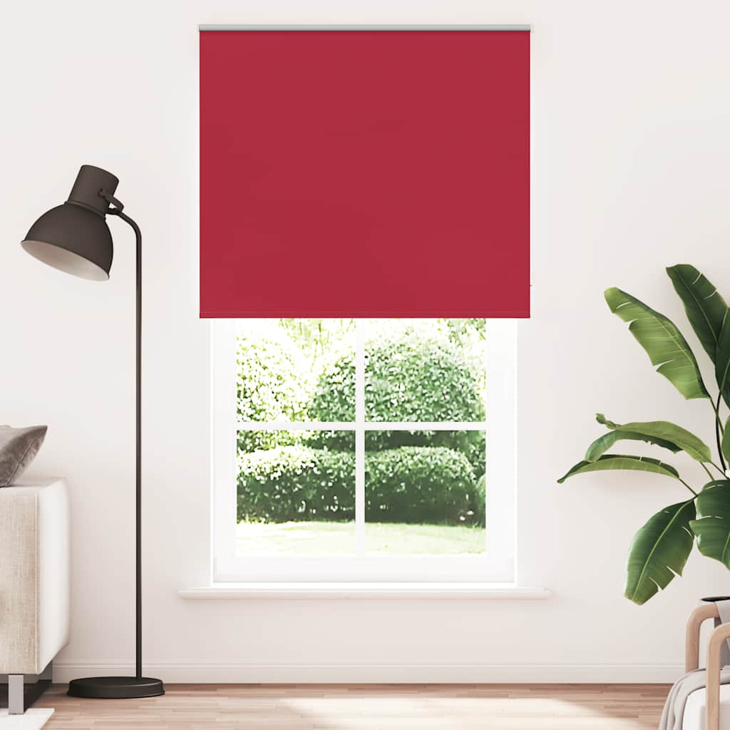 Rullaverho pimentävä punainen 140x230 cm kangas leveys 136,6 cm polyesteri