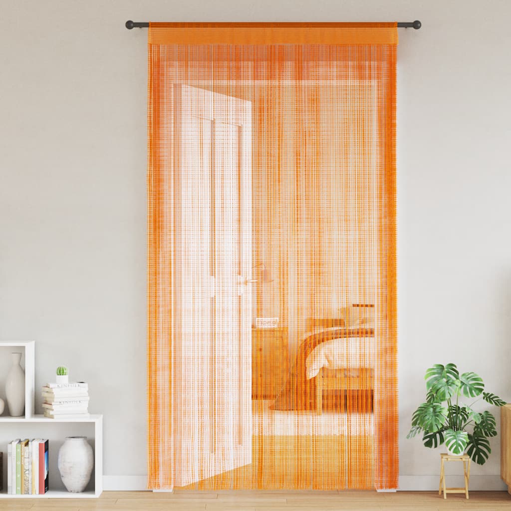 Naruverhot 2 kpl oranssi 100x250 cm