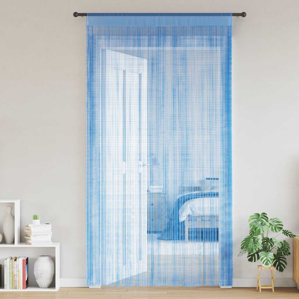 Naruverhot 2 kpl vaaleansininen 100x250 cm