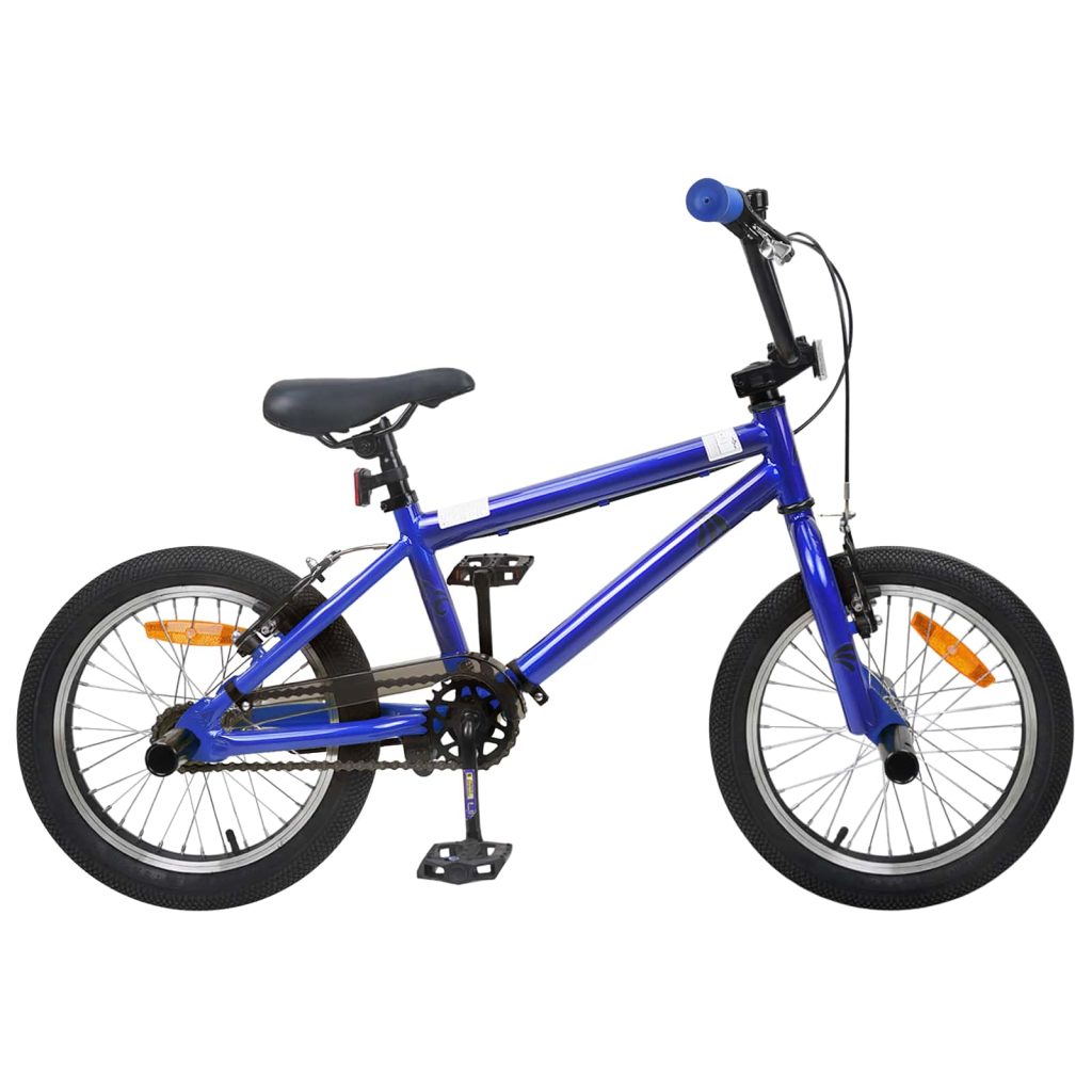BMX Pyörä 20 Tuumaa yli 9-vuotiaille Tumma Sininen