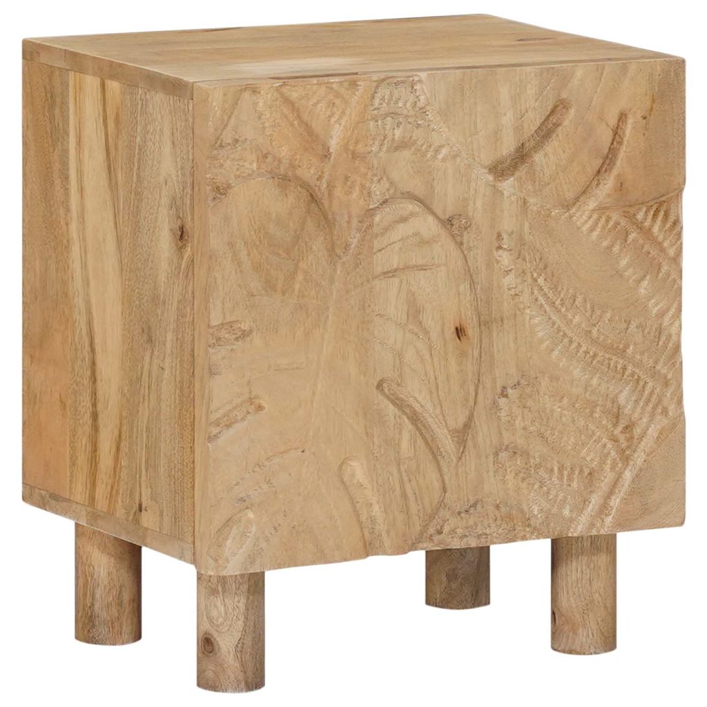 Käsintehty Yöpöytäkaappi Teak ruskea 40 x 30 x 45 cm