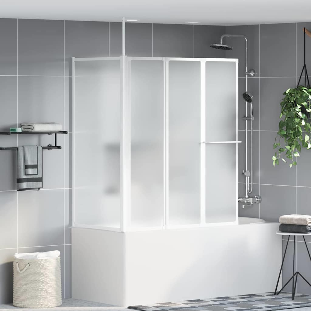 Kylpyhuoneen suihkuverho Huurrettu 120 x 70 x 137 cm Alumiini