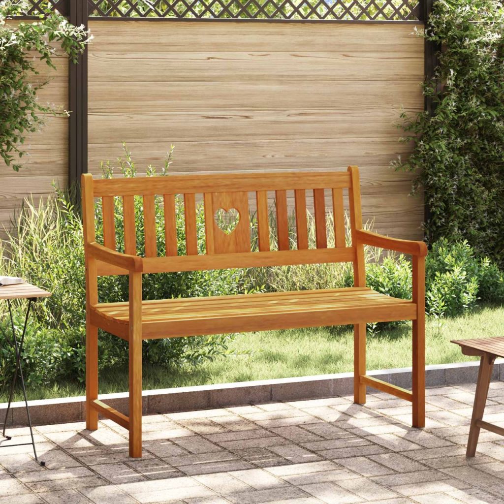 Ulkopenkki Luonnollinen 110 x 55,5 x 90 cm Tiheä akasiapuu