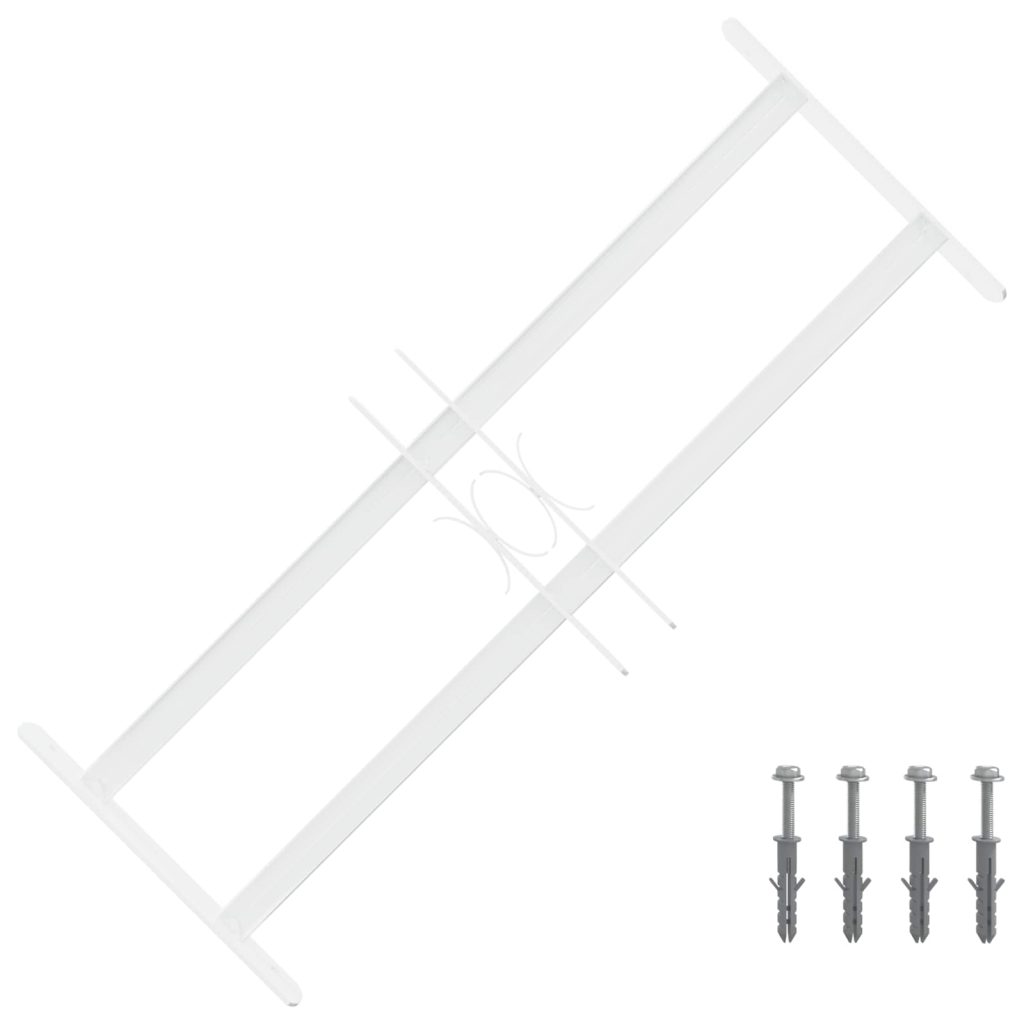 Ik windowin turva-aita kahdella poikkitangolla 43-74 cm