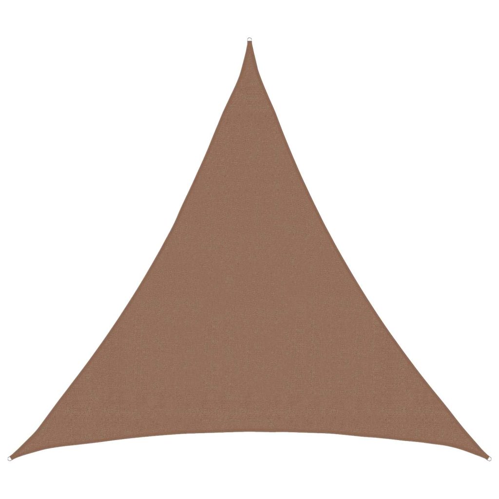 Aurinkovarjolaudat Taupe 2 x 2 x 2 m HDPE