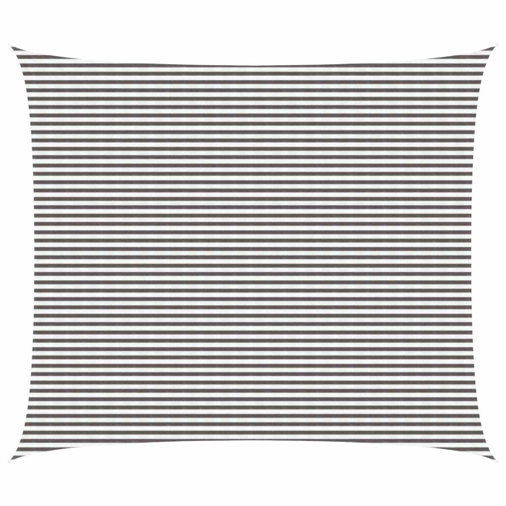 Aurinkovarjolaudat Vaaleanharmaa ja valkoinen 6 x 8 m HDPE