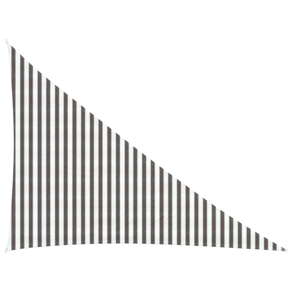 Aurinkovarjolaudat Vaaleanharmaa ja valkoinen 3 x 4 x 5 m HDPE