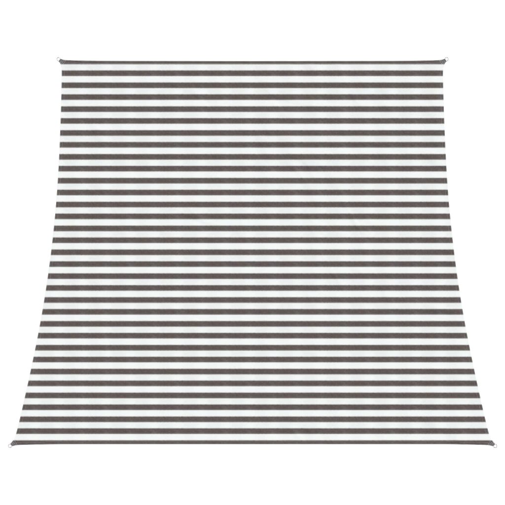 Aurinkovarjolaudat Vaaleanharmaa ja valkoinen 4 / 5 x 4 m HDPE