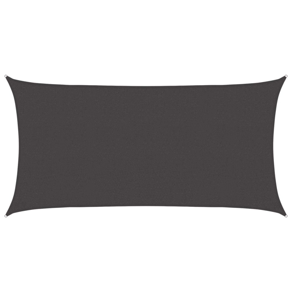 Aurinkovarjolaudat Antrasiitti 2 x 6 m HDPE