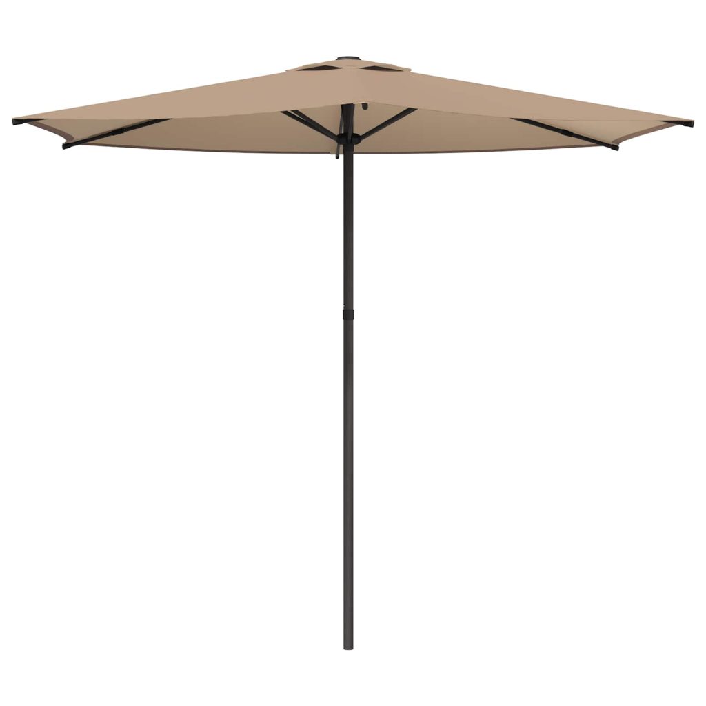 Puutarhavarjo 270 x 270 cm Polyesteri Suorakaide Taupe