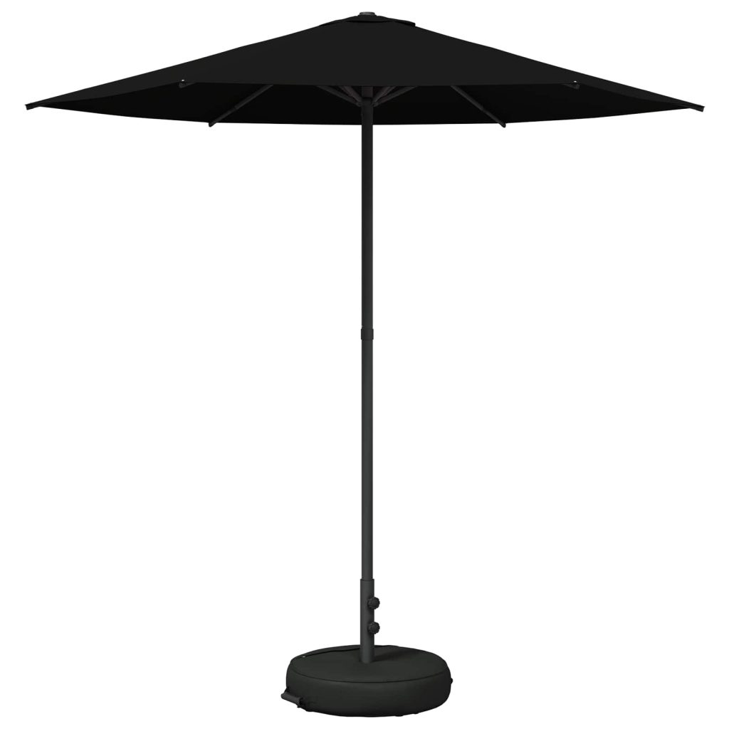 Puutarhavarjo 230 x 230 cm Polyesteri Suorakaide Musta
