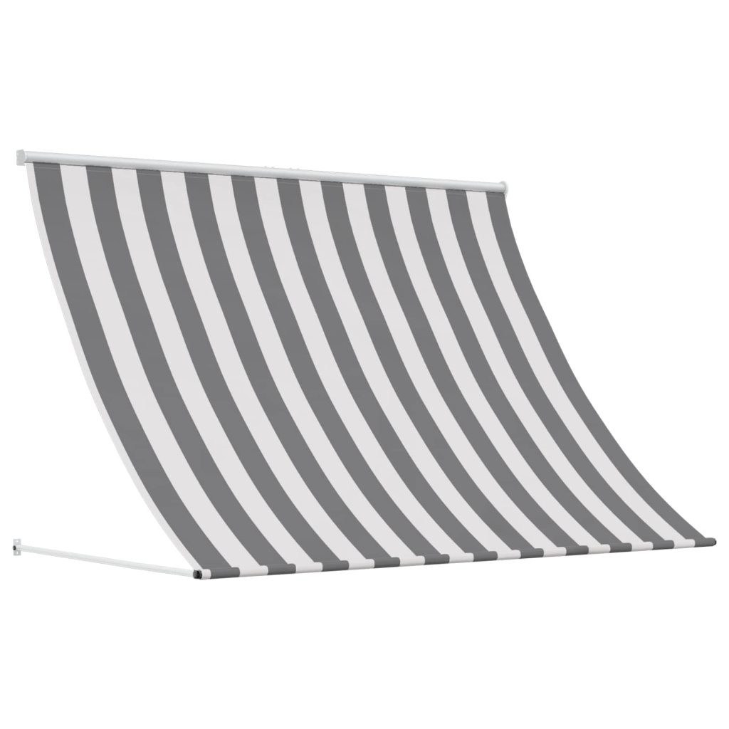 Aurinkovarjo Antrasiitti ja Valkoinen 400 x 150 cm