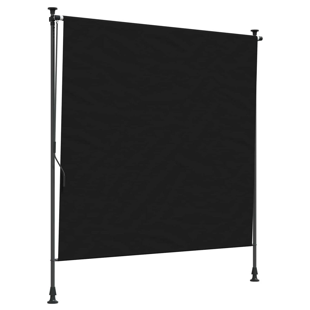 Ulkorullaverho Musta 100 x 270 cm