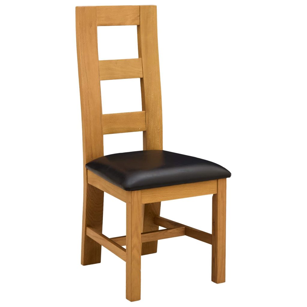 Ruokatuoli 2 pcs Mäntypuu Musta 45 x 51 x 105 cm