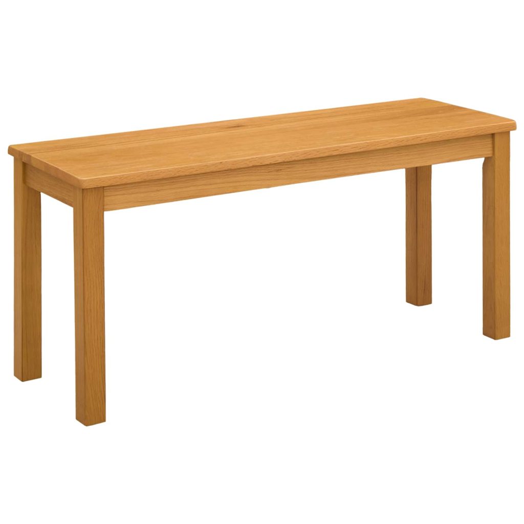 Ruokapenkki 95 x 32 x 45 cm Mäntypuu Luonnollinen