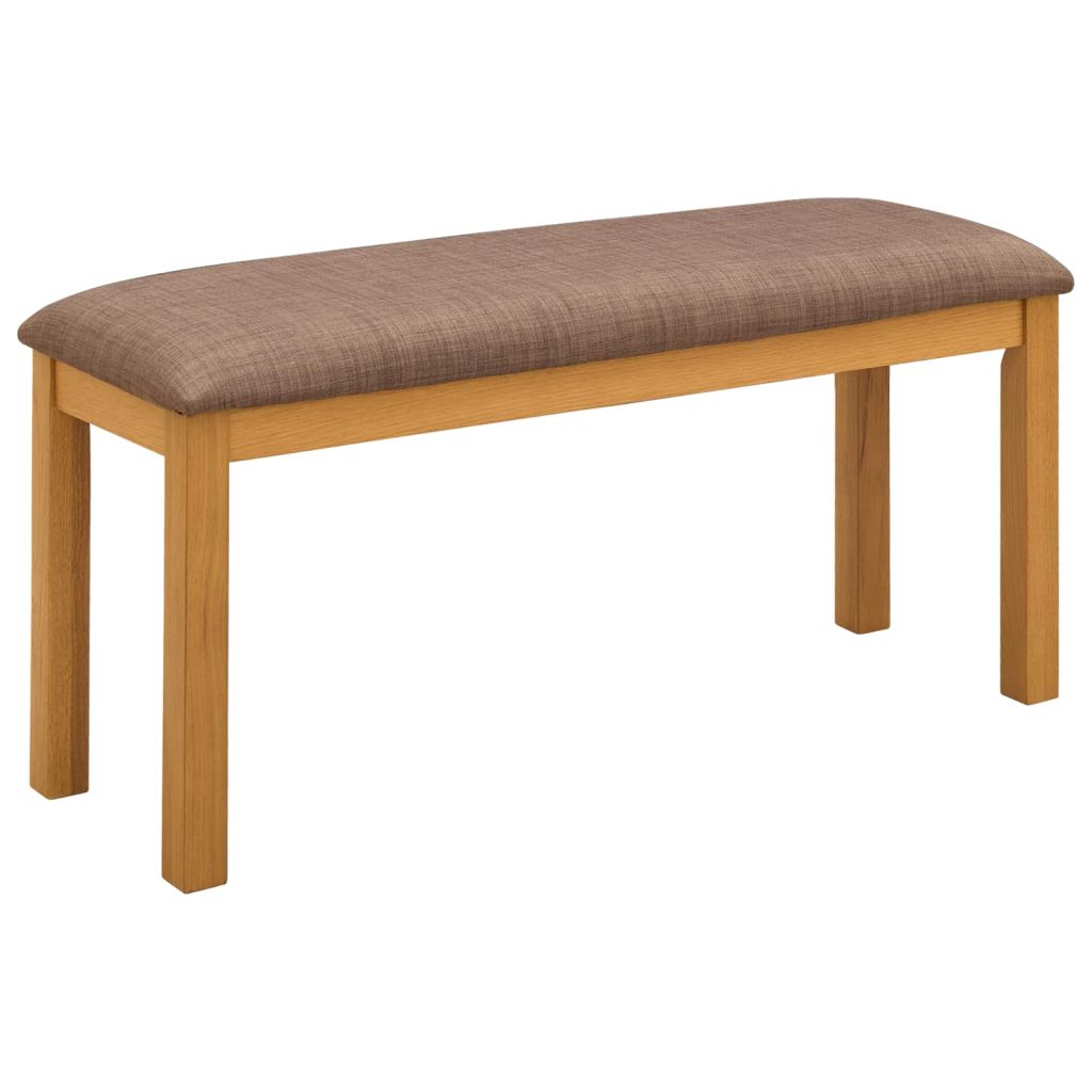 Ruokapenkki 95 x 32 x 45 cm Mäntypuu Harmaa