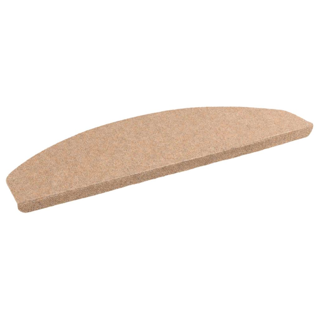 Itseliimautuvat portaamatot 15 pcs Beige 80 x 28 x 3,5 cm
