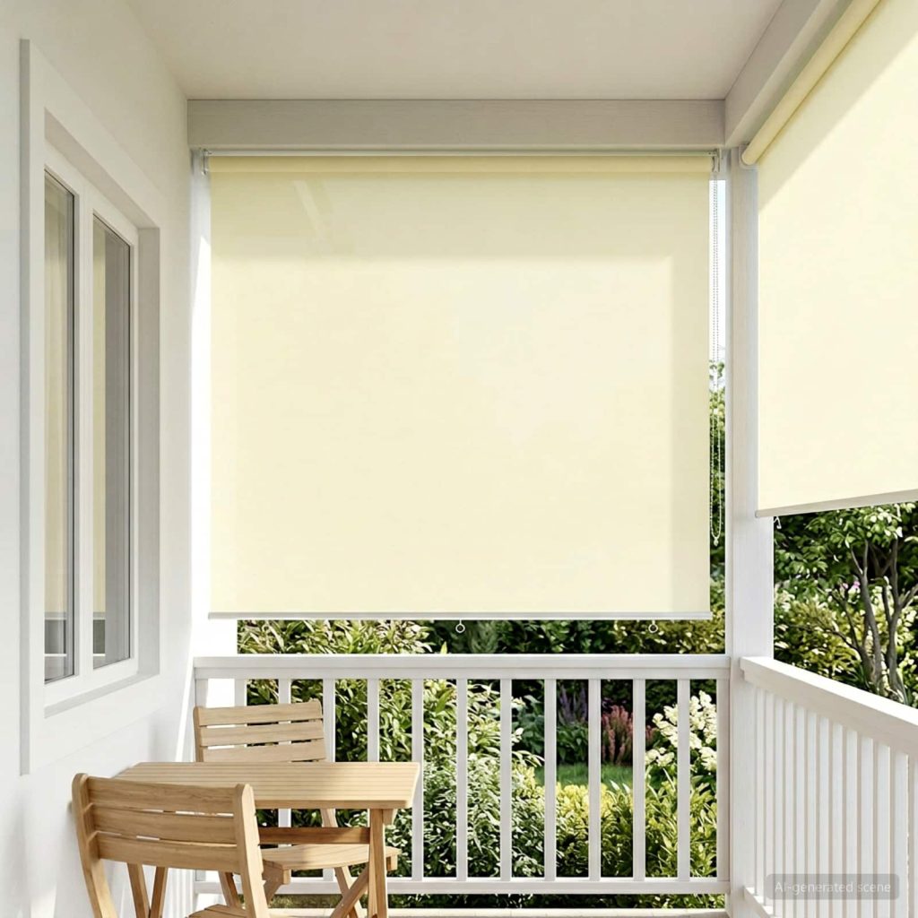 Rullaverho UV-suojaus Kerma 160 x 140 cm Polyesteri