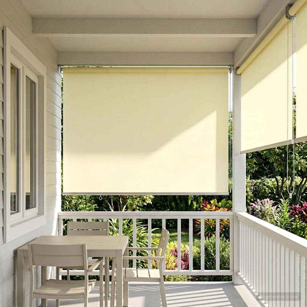 Rullaverho UV-suojaus Kerma 180 x 140 cm Polyesteri