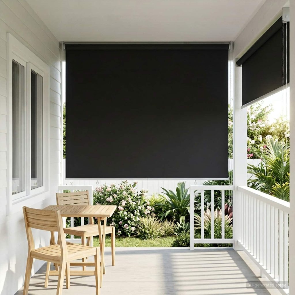 Rullaverho UV-suojaus Antrasiitti 100 x 230 cm Polyesteri