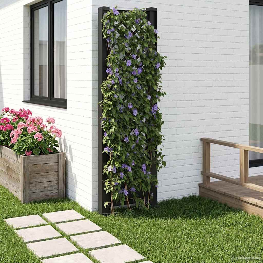 Trellis piikillä Antrasiitti 43 x 6 x 165 cm PP