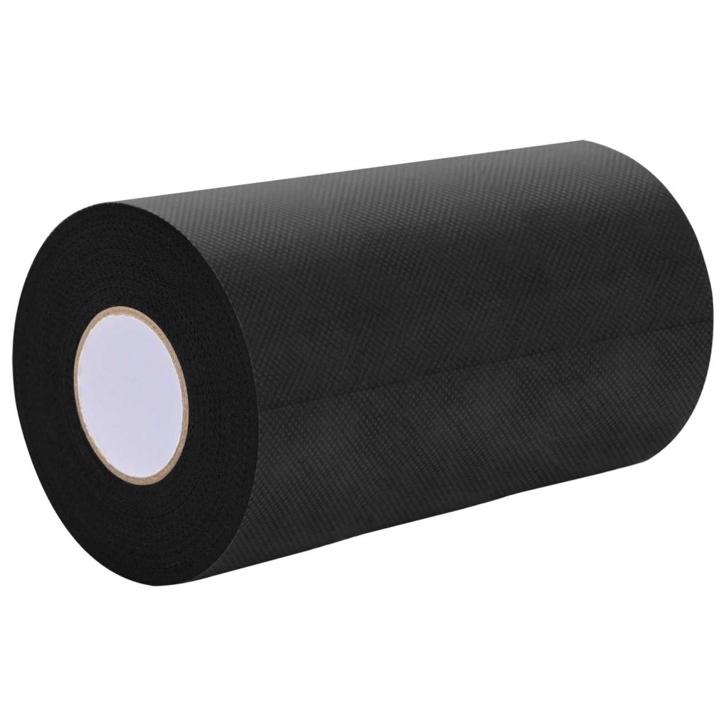 Tekonurmi teippi itsekiinnittyvänä Musta 10 x 0,15 cm