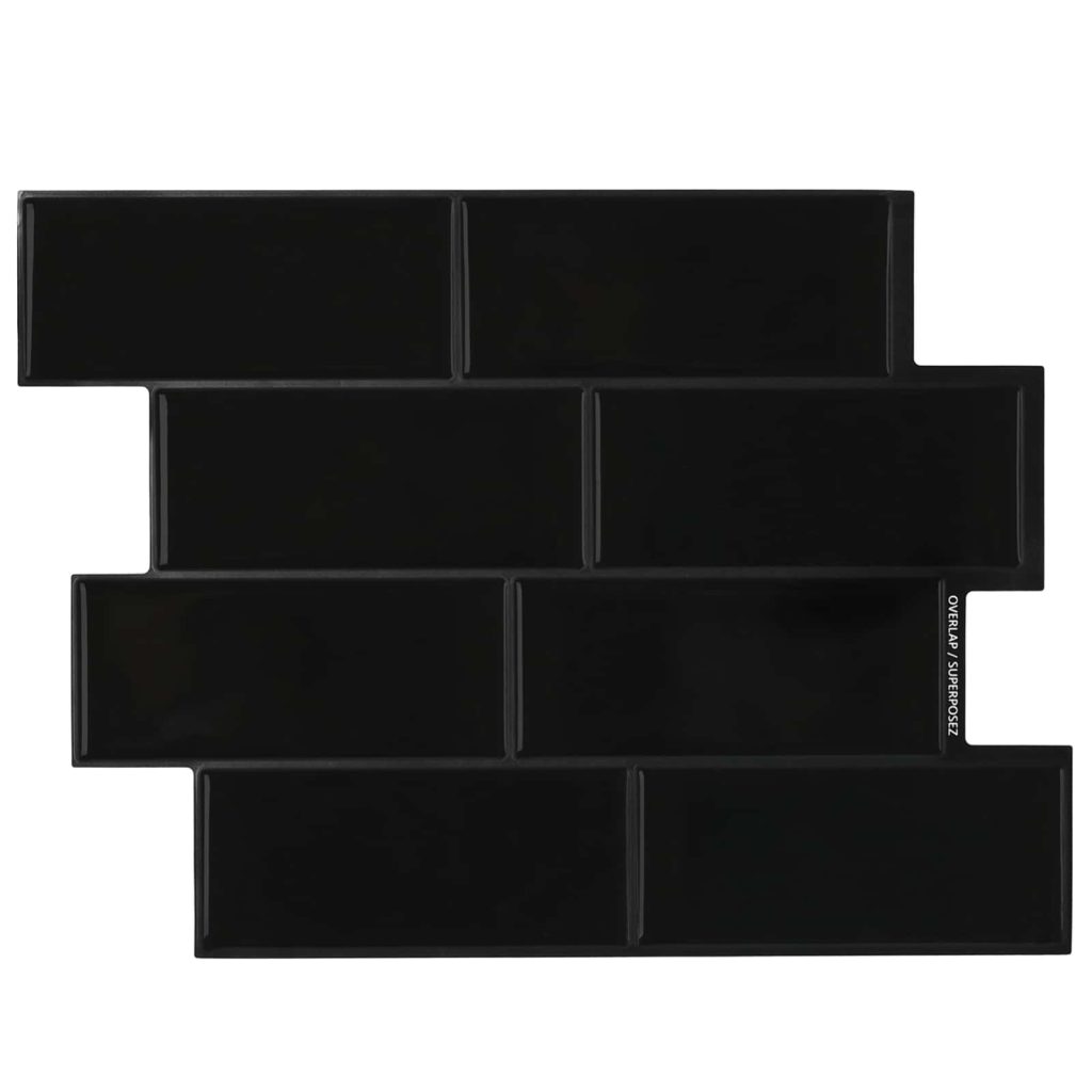 Metrolaatta 10 pcs Musta 29 x 21 cm Polyuretaani ja PET