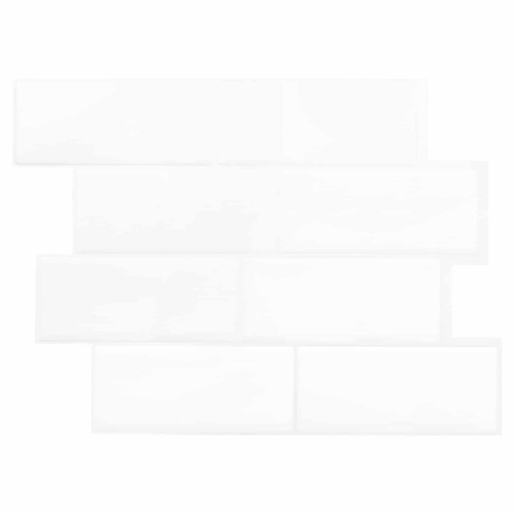 Metrolaatta 10 pcs valkoinen 29 x 21 cm Polyuretaani ja PET