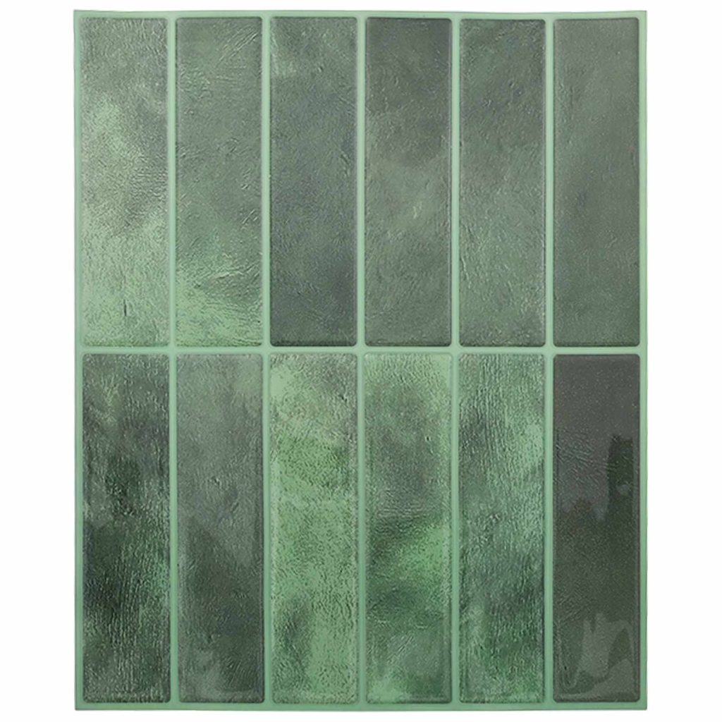Suorakulmainen laatta 10 pcs Tummanvihreä 29 x 23 x 0,08 cm
