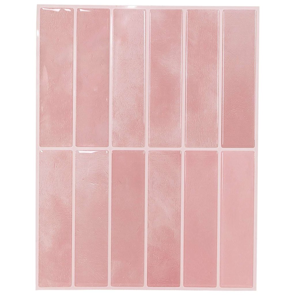 Suorakulmainen laatta 10 pcs Vaaleanpunainen 29 x 23 x 0,08 cm