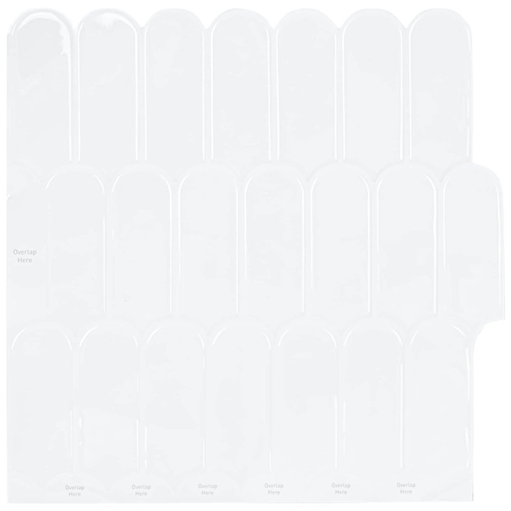 Höyhen laatta 20 pcs valkoinen 30 x 30 cm Polyuretaani ja PET