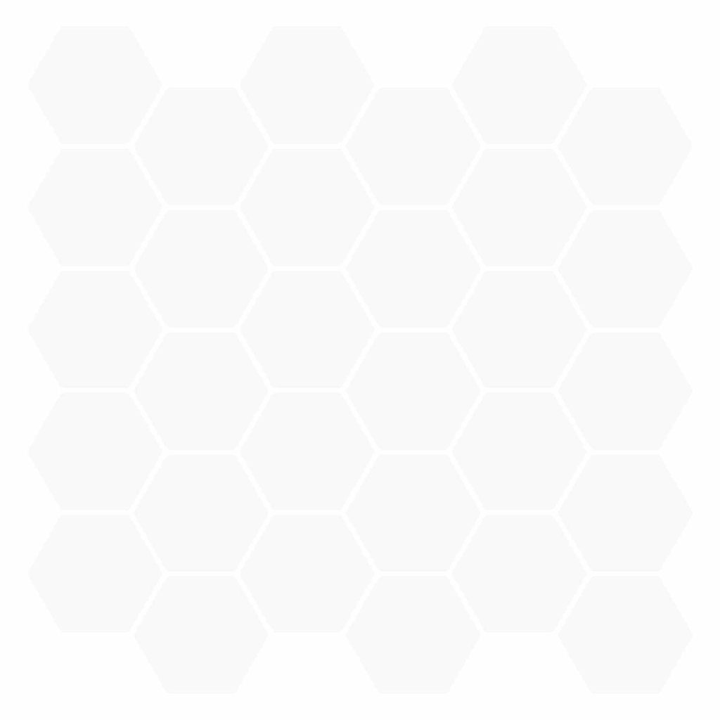 Heptagonaalinen laatta 10 pcs valkoinen 30 x 30 cm