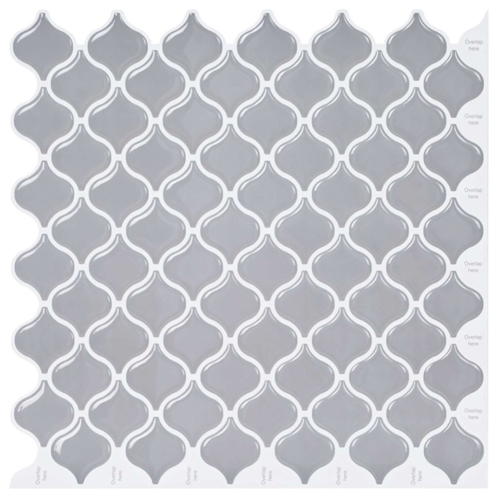 Lanturn-laatta 20 pcs Harmaa 27 x 27 cm Polyuretaani ja PET