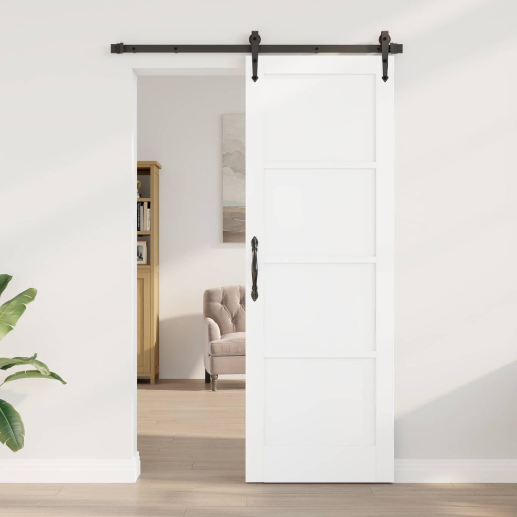 Sisäovi valkoinen 73,5 x 211 cm vaneri