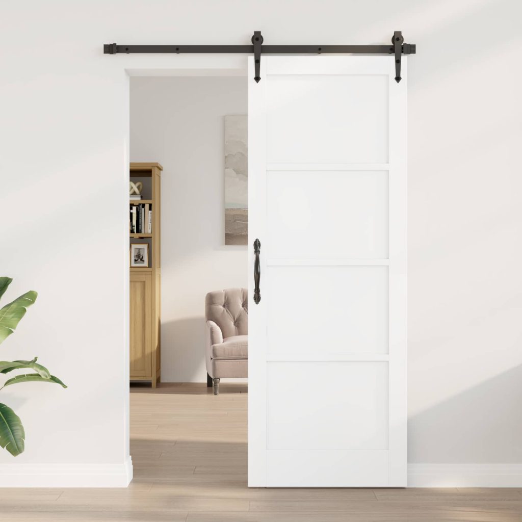 Sisäovi valkoinen 78 x 211 cm vaneri