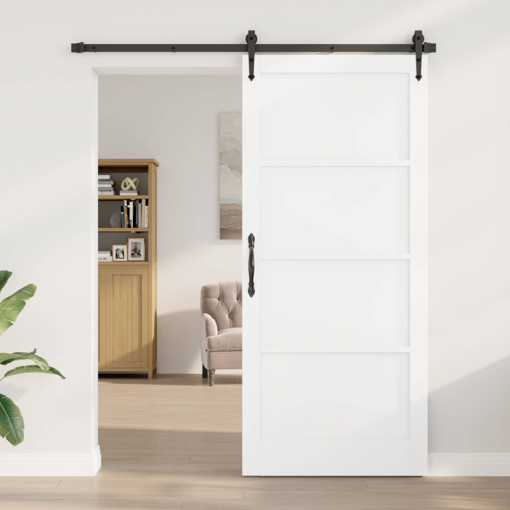 Sisäovi valkoinen 93 x 211 cm vaneri