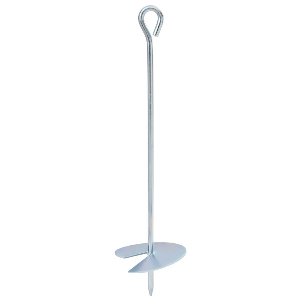 Maakiinnike 2 pcs Hopea Ø10 x 40 cm Galvanoitu Metalli