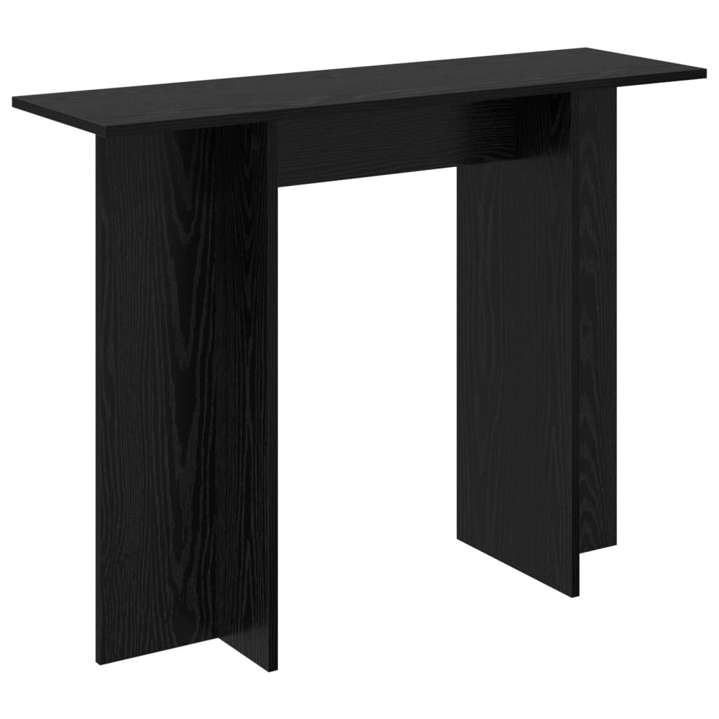 Konsolipöytä Musta tammi 100 x 30 x 75 cm Tekninen puu
