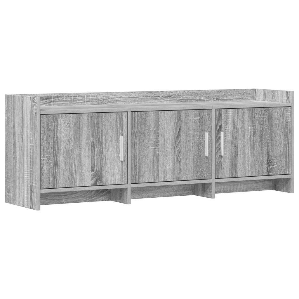 TV-kaappi 130 x 33 x 47 cm Harmaa Sonoma Tekninen puu